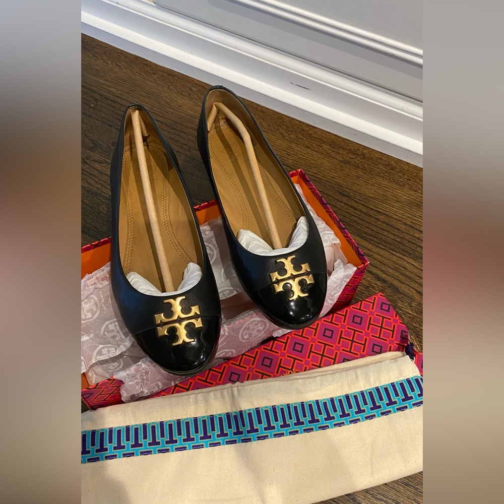 Tory Burch Everly Cap Toe Ballet